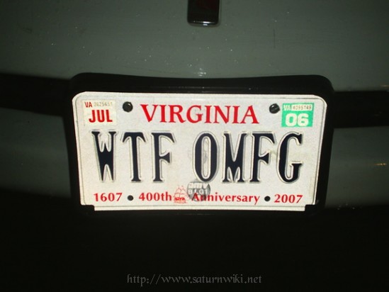 Funny License Plates