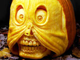 Artist Ray Villafane began carving pumpkins on a lark for his art students in a small rural school district in Michigan. The hobby changed his life as he gained a viral following online and unlocked his genuine love of sculpting. Here are images of pumpkin carvings Villafane created over the past five years.  