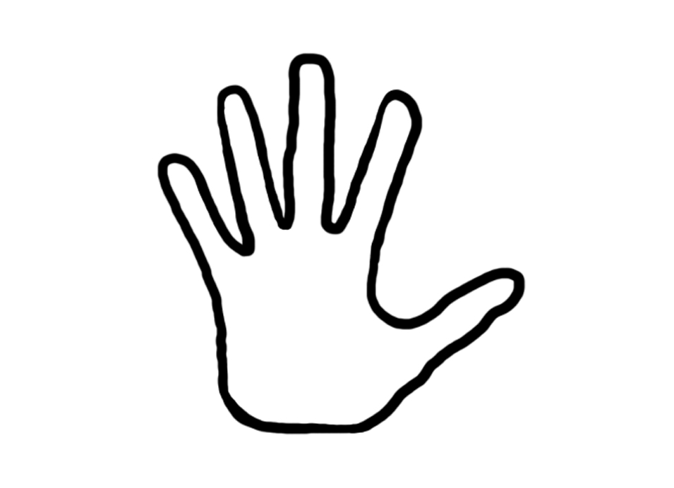 Create your best Hand Turkey using this image. Entries can be done by hand or Photoshopped, but MUST use the hand image above (no "freehand").