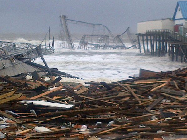 Hurricane Sandy Devastation Part 1