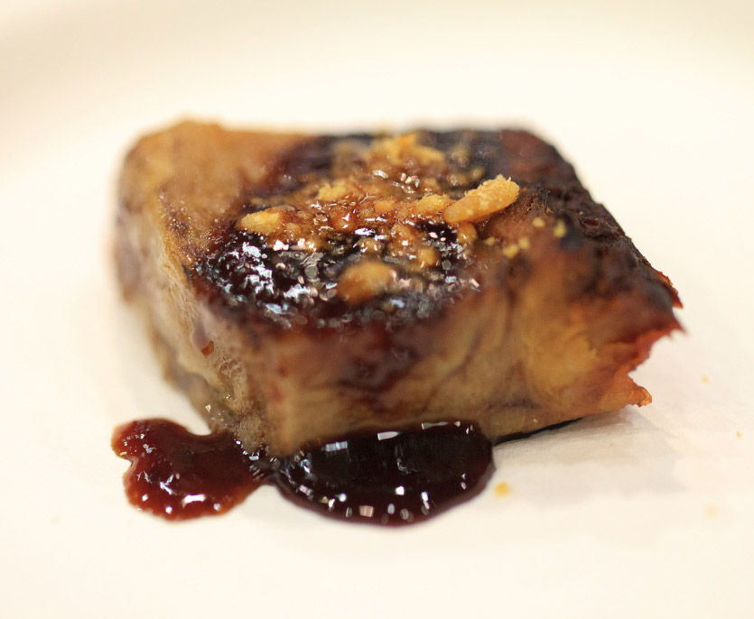 Cherry Braised Pork Belly with Bacon Cherry Glaze