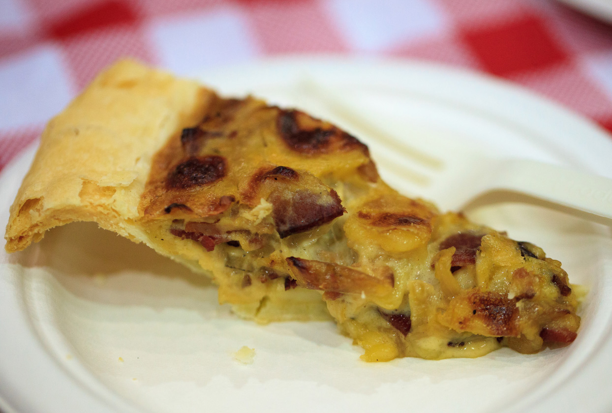 Bacon and Onion Tart