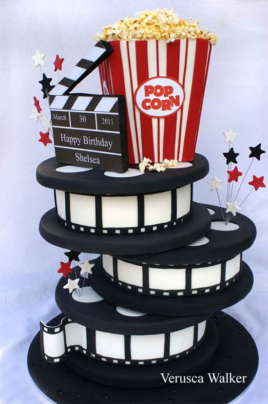 cinema cake - Pop Corn March | 30 | 2011 Happy Birthday Shelsea Verusca Walker