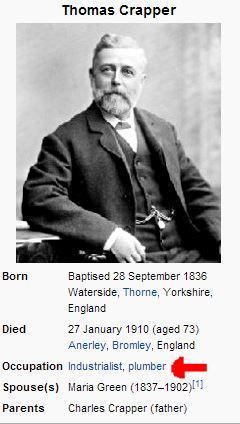 born for the job thomas crapper - Thomas Crapper Born Baptised Waterside, Thorne, Yorkshire, England Died aged 73 Anerley, Bromley, England Occupation Industrialist, plumber Spouses Maria Green 183719021 Parents Charles Crapper father