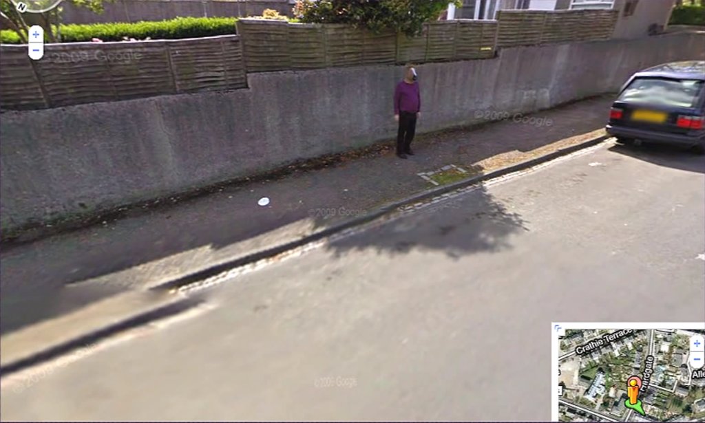 More Weirdness On Google Street View