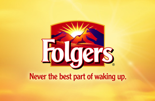 folgers slogan - Folgers Never the best part of waking up.