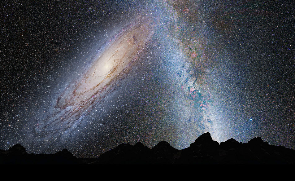 andromeda galaxy in 4 billion years - 09 Ss