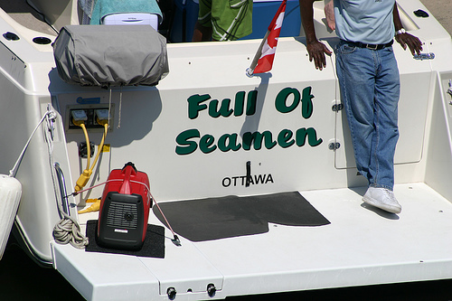 funny boat names - Full of Seamen, Ottawa