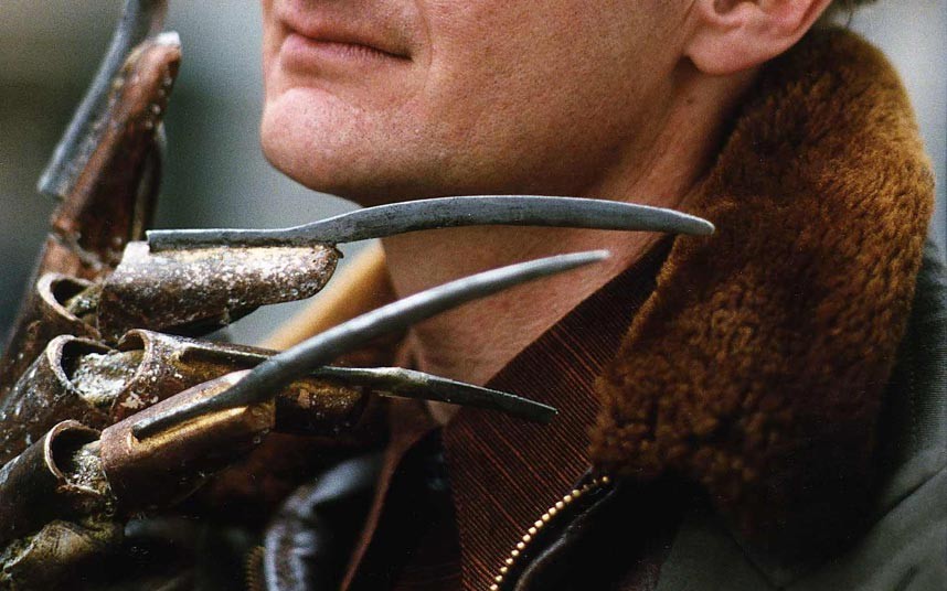 Over at Coventry airport, customs officials once intercepted a fairly disconcerting pair of Freddy Krueger-style claws.