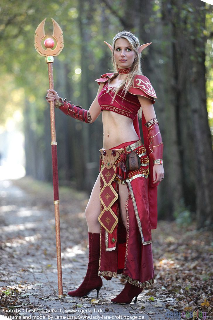 sexy blood elf cosplay - PUD009 Photo by Christoph Gerlach; Costume and model by LenaLara, Tout Eco