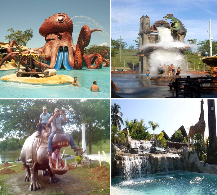 Today, the park features a water slide area and zoo and attracts upwards of 50,000 visitors per year.