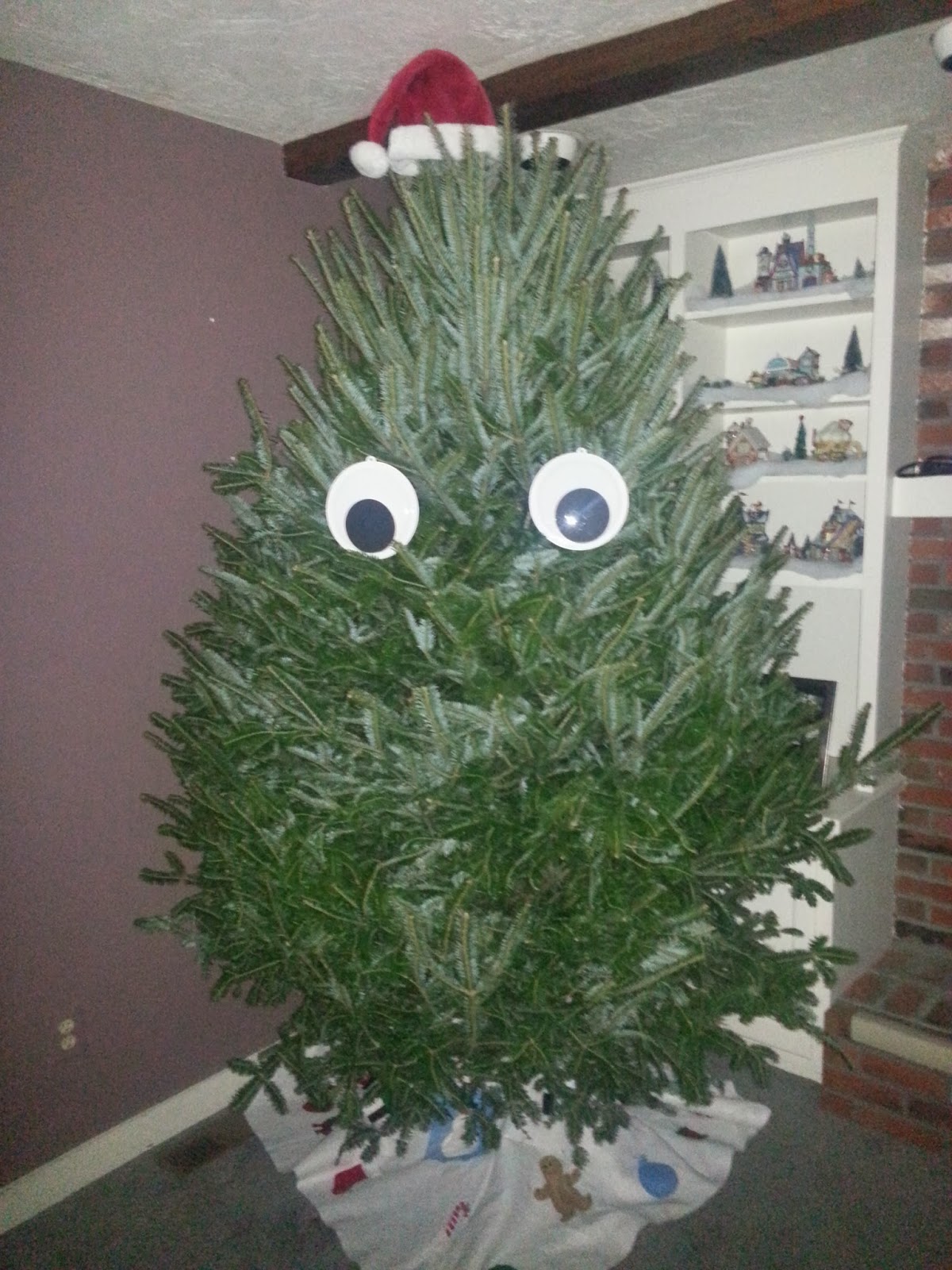 christmas tree googly eyes