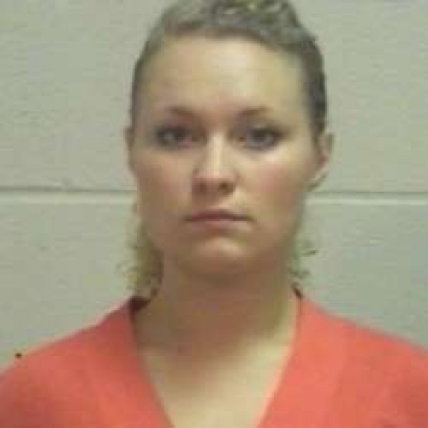 Joy Blackstock, 23, was charged with an improper relationship between an educator and a student.