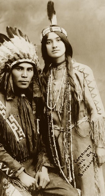 sacheen littlefeather - Copyright 1912 By The Smotrid