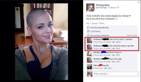 liars - caught lying - Photography This Pagerebruary Fuck Cancer She smied despite her illness if you think she is beautiful 2.033 view previous Stefania 555 of 2 I don't have an assholes Stefania S toping the image to get Shours ago Career report morte b