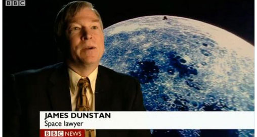 funny job titles - Bbc James Dunstan Space lawyer Bbc News