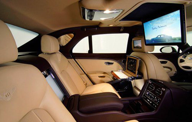 cool product bentley mulsanne executive interior