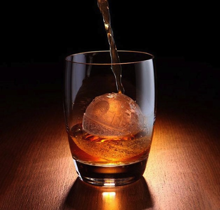 cool product death star ice cube mould