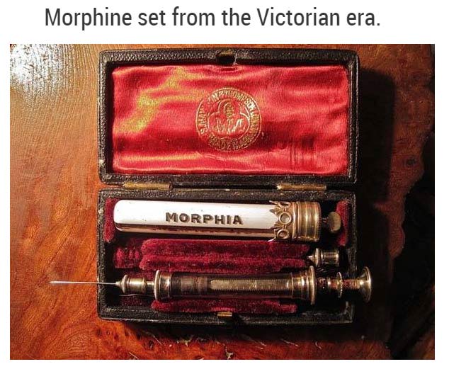 victorian morphine - Morphine set from the Victorian era. Morphia