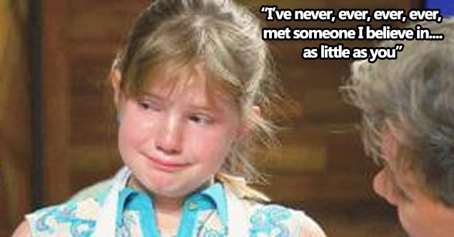 gordon ramsay photo caption - "I've never, ever, ever, ever, met someone I believe in.... as little as you