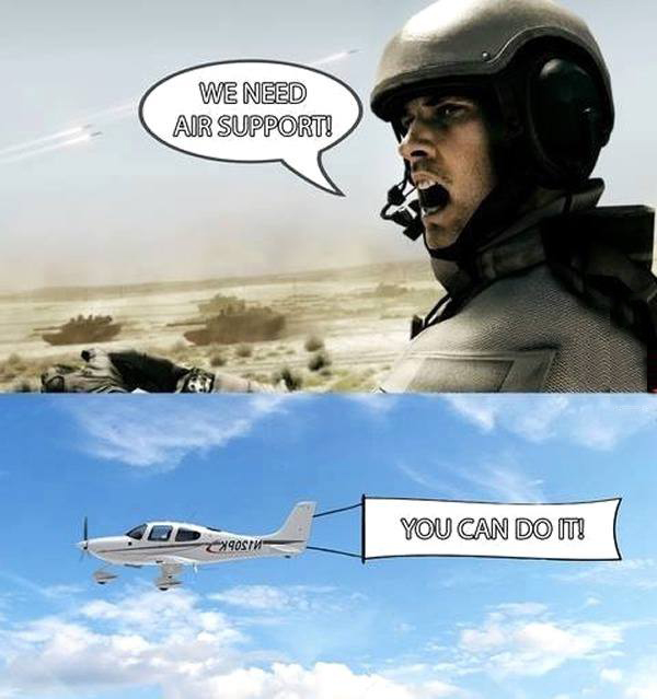 we need air support you can do - We Need Air Support! You Can Do It! 2gost