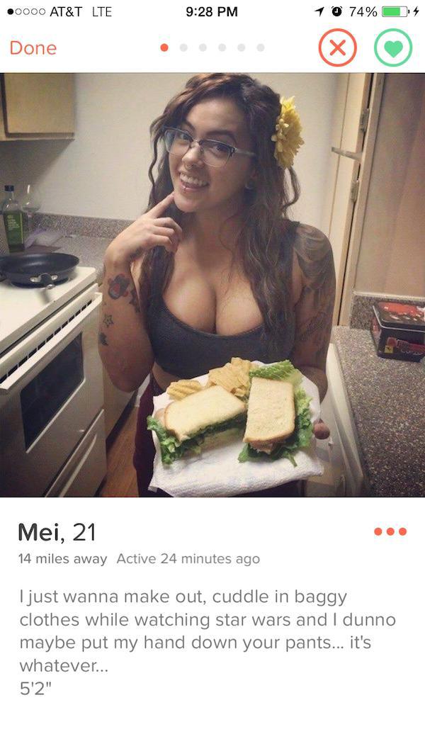 22 Tinder Profiles That Get Right To The Point