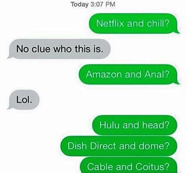 netflix and chill hbo and no - Today Netflix and chill? 