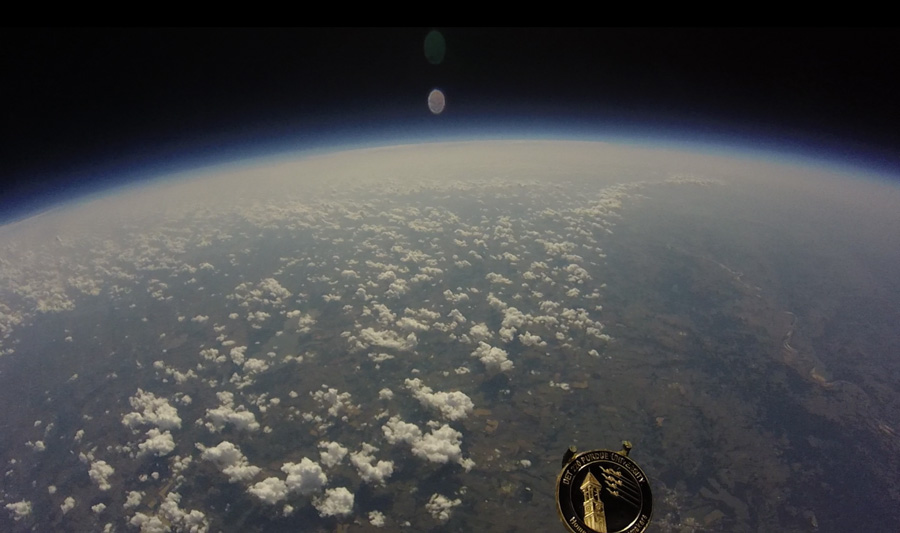 Guy Sends His GoPro Into Near Space