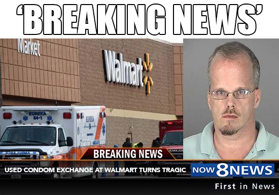 vehicle - Breaking News Is Breaking News .com Used Condom Exchange At Walmart Turns Tragic Now 8 News First in News