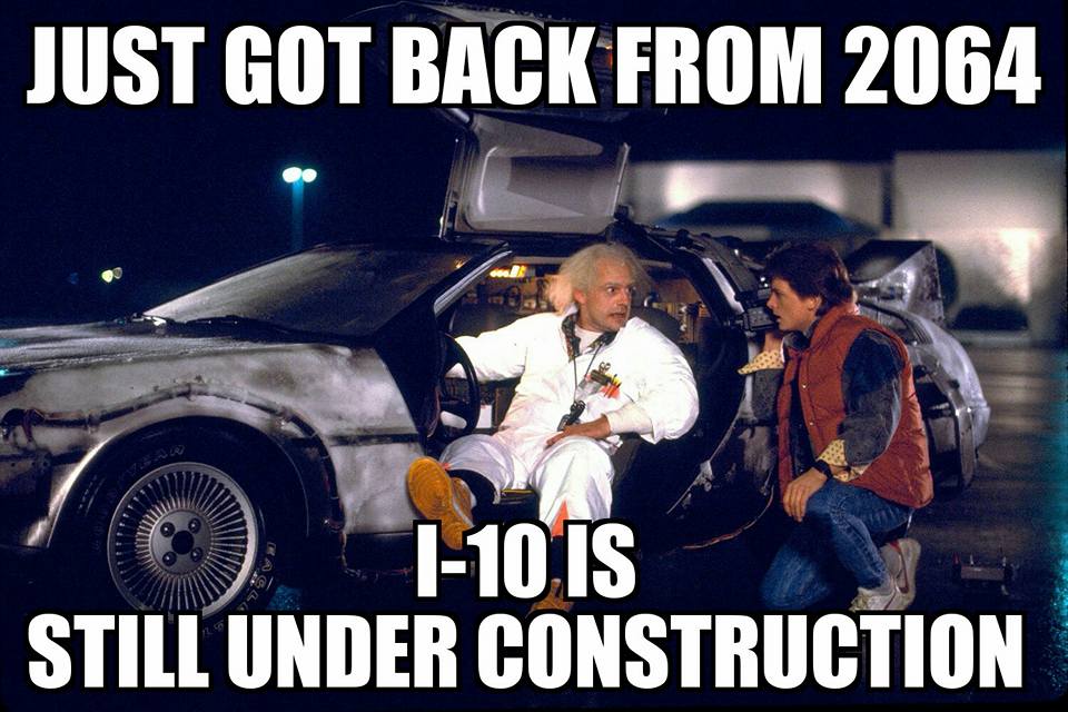 back to the future scene - Just Got Back From 2064 110.Is Still Under Construction