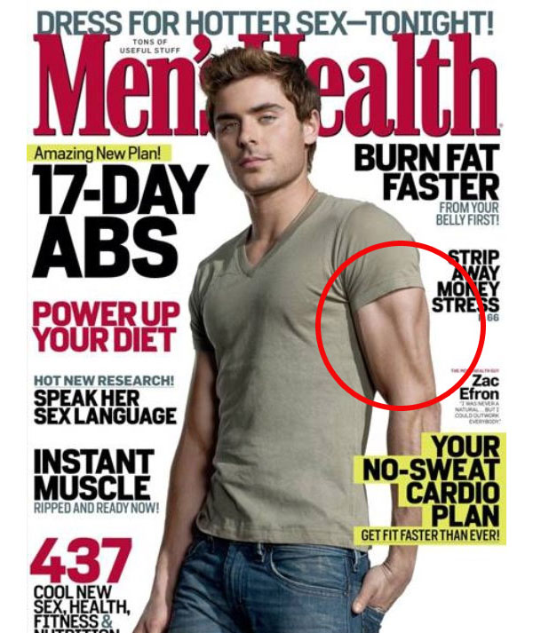 professional photoshop fails - Dress For Hotter SexTonight! Tons Of Useful Stuff Menealth Amazing New Plan! Burn Fat Faster 17Day Abs From Your Belly First Strip Money Stress Powerup Your Diet Hot New Research! Speak Her Sexlanguage Zac Efron Nului Ould O