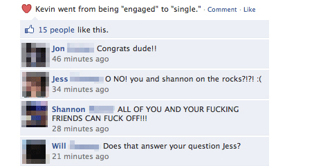 The Most Entertaining Public Breakups On Facebook