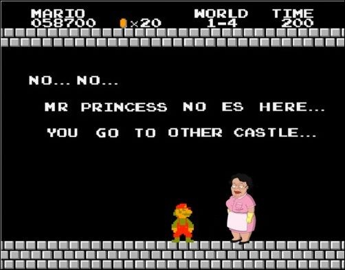it's about ethics in gaming journalism - Mario 5820 World Time Xpo No... No... Mr Princess No Es Here... You Go To Other Castle... Diiiiiiiiiiiiiiiiiiiiiiiiii