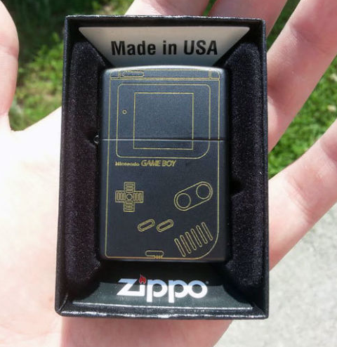 gameboy zippo - Made in Usa mono zippo