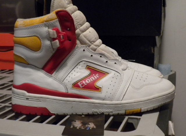 1994 NBA MVP Hakeem Olajuwon released a $35 sneaker instead of endorsing shoes from Nike or Reebok because: “How can a poor working mother with three boys buy Nikes or Reeboks that cost $120?…She can’t. So kids steal these shoes from stores and from other kids. Sometimes they kill for them.”