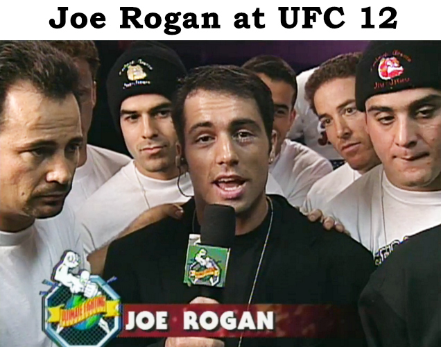 Joe Rogan at UFC 12