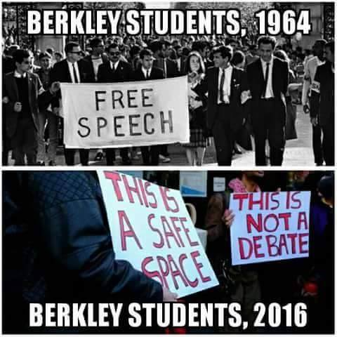 freedom of speech then and now - Berkley Students, 1964 Free Speech This This Is Nota De Bate Berkley Students, 2016