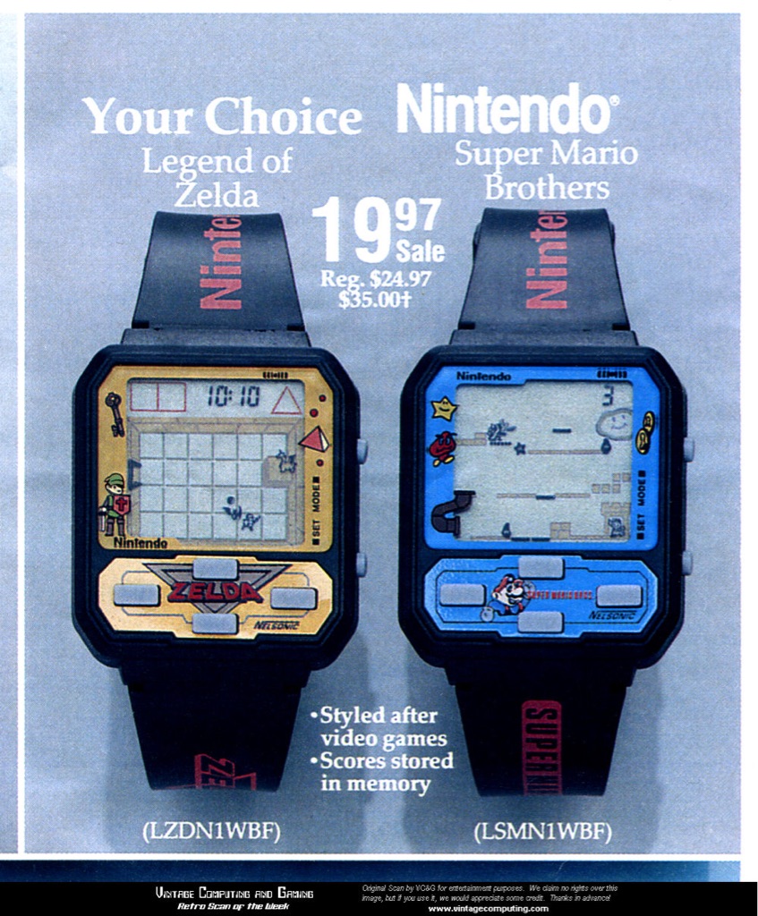nintendo watches - Your Choice Nintendo Legend of Super Mario elda Brothers 097 Ninte Sale Reg. $24.97 $35.00 Ninte Nintendo 10 10 A To Pe Sset Modeh O A Set Mode Nintendo Slon Metode Styled after video games Scores stored in memory Super Lzdniwbf Lsmniwb