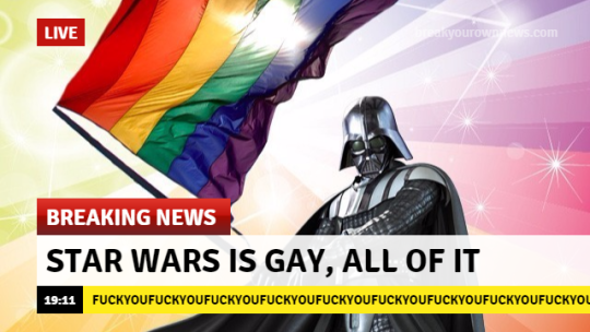 darth vader gay meme - Live Routowe .com Breaking News Star Wars Is Gay, All Of It Fuckyoufuckyoufuckyoufuckyoufuckyoufuckyoufuckyoufuckyoufuckyou