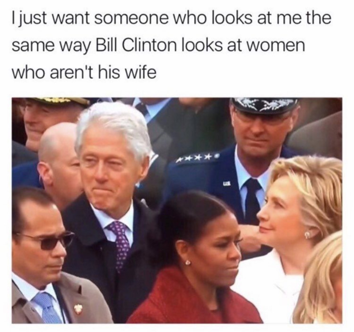 bill clinton checking out ivanka - Tjust want someone who looks at me the same way Bill Clinton looks at women who aren't his wife