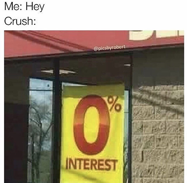 crush 0% interest - Me Hey Crush Interest