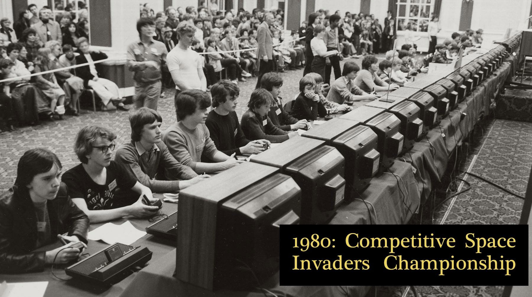 atari space invaders tournament - 1980 Competitive Space Invaders Championship