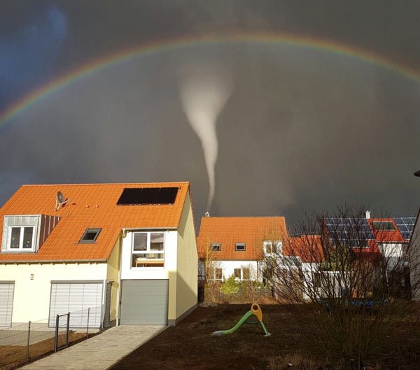tornado in germany 2017