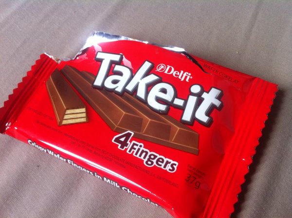 make you have a dirty mind - Wafer Cokelau Takeit Delfi 4 Fingers 370
