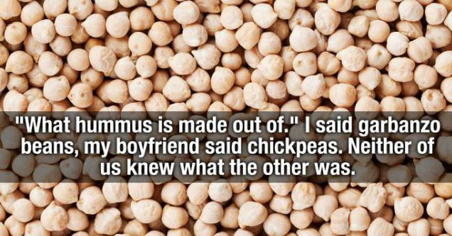 chickpeas good for weight loss - "What hummus is made out of." I said garbanzo beans, my boyfriend said chickpeas. Neither of us knew what the other was.