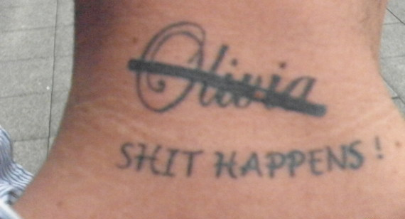 olivia tattoo - Shit Happens!