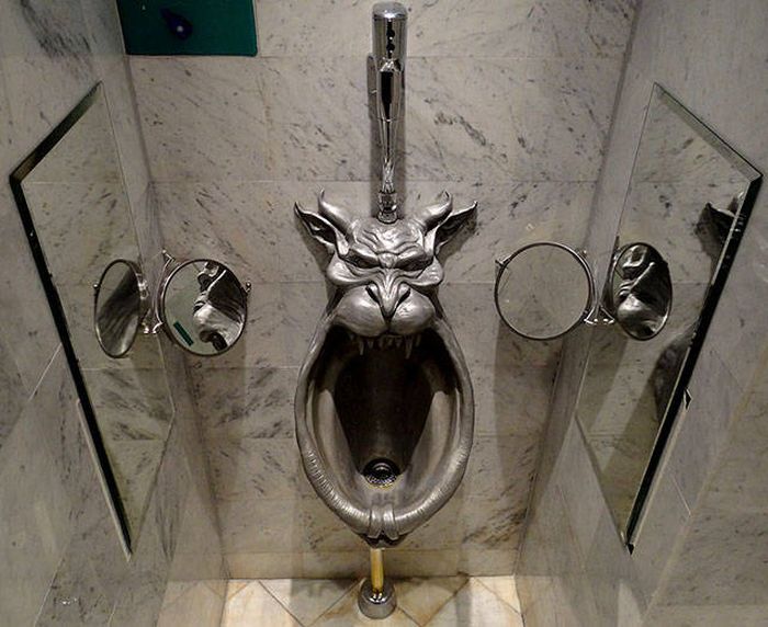gothic urinal