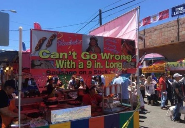 fair - Can't Go Wrong With a 9 in. Long.. Sausage on a Stick