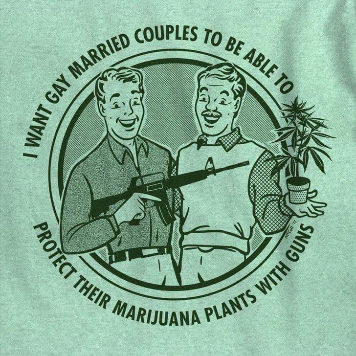 want gay married couples to be able - To Be Able To Bied Couples To I Want Gay Totect Their N Ts With Guns Marijuana Pla
