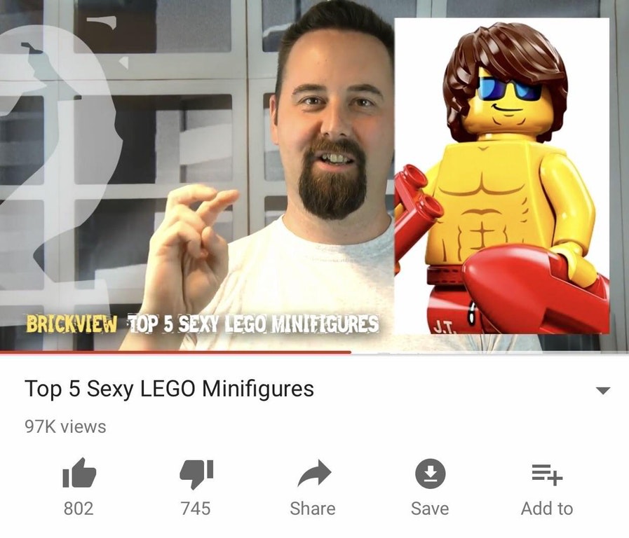 Top 5 Sexy Lego Mini figures